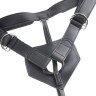 Коричневый страпон на трусиках Strap-on Harness Cock - 20,3 см.