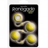 Желтые анальные шарики Renegade Pleasure Balls