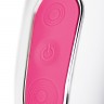 Ярко-розовый вибратор  Satisfyer Mr. Rabbit с клиторальным отростком - 22,1 см.