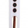 Белый жезловый вибратор Wand Vander - 33,5 см.