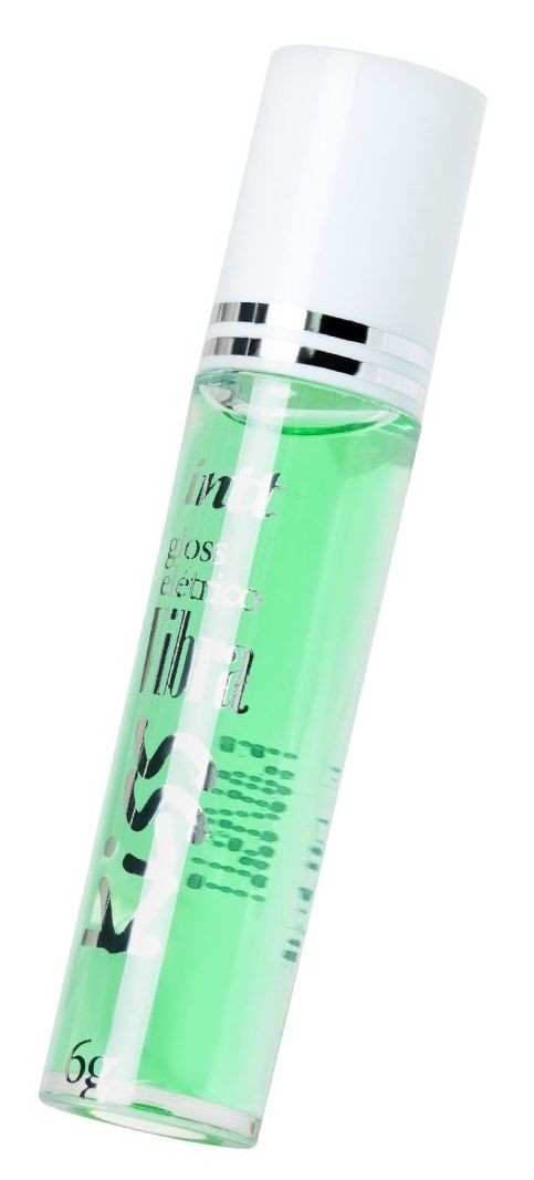 Блеск для губ GLOSS VIBE Mint с ароматом мяты и эффектом вибрации - 6 гр.