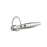 Уретральный стимулятор Sinner Hollow Penis Plug with Ring - 11 см.