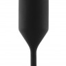 Чёрная пробка для ношения B-vibe Snug Plug 4 - 14 см.