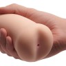 Мастурбатор-анус Anal Ribbed Stroker с рёбрышками внутри тоннеля