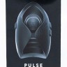 Черный инновационный мужской вибратор PULSE SOLO ESSENTIAL