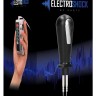 Черный электростимулятор с проводящей насадкой E-Stim Butt Plug - 8 см.