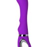 Фиолетовый вибратор PILO с wow-режимом - 20 см.