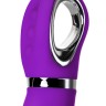 Фиолетовый вибратор PILO с wow-режимом - 20 см.
