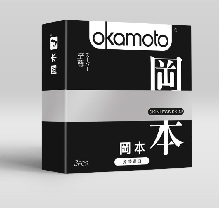 Презервативы OKAMOTO Skinless Skin Super ассорти - 3 шт.