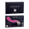 Розовый вибратор Embrace G-wand - 21 см. 