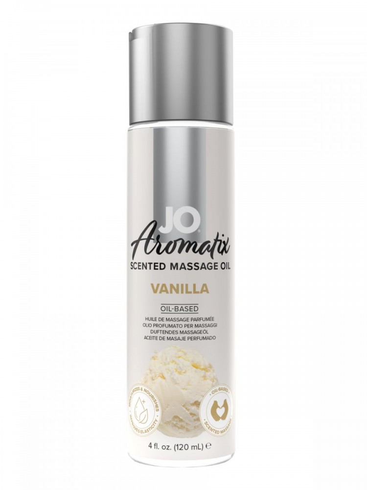 Массажное масло JO Aromatix Massage Oil Vanilla с ароматом ванили - 120 мл.