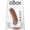 Фаллоимитатор-мулат на присоске 6" Cock - 15,2 см.