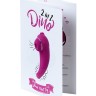Розовый вакуум-волновой стимулятор клитора Dino с вибрацией