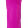 Лиловый вибратор-кролик Super Soft Silicone Rabbit Vibrator - 17,7 см.