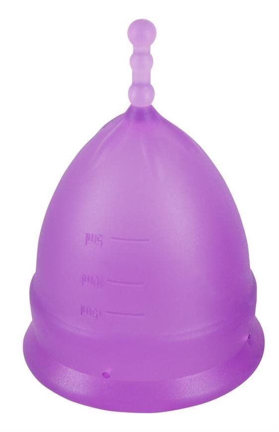 Фиолетовая менструальная чаша Menstrual Cup Large