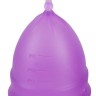 Фиолетовая менструальная чаша Menstrual Cup Large