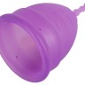 Фиолетовая менструальная чаша Menstrual Cup Large