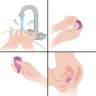 Фиолетовая менструальная чаша Menstrual Cup Large