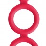 Красное тройное эрекционное кольцо Triad Cock Ring