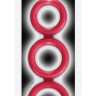 Красное тройное эрекционное кольцо Triad Cock Ring