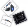 Черный интерактивный вибратор OhMiBod Lumen for Kiiroo с подсветкой - 10,2 см.