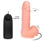 Реалистичный фаллоимитатор с ротацией Realistic Cock Vibe - 18 см.