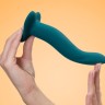 Зеленый гнущийся фаллоимитатор Limba Flex M - 18 см.