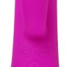 Лиловый вибратор-кролик с функцией сквирта Cumshot Rabbit Vibrator - 24 см.