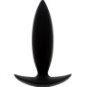 Чёрная мини-пробка для анальной стимуляции BOOTYFUL ANAL PLUG XTRA SMALL BLACK - 9 см.
