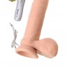 Реалистичный вибратор TOYFA RealStick Elite Vibro - 20 см.