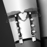 Подвязка с сердцем и шипами GARTER WITH HEART