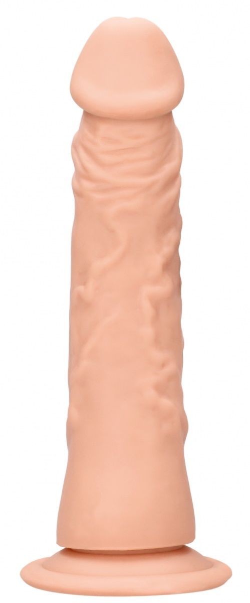 Телесная поясная насадка с трусиками Realistic Dildo - 20 см.