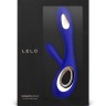 Синий вибратор-кролик Lelo Soraya Wave - 21,8 см.