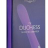 Фиолетовый вибратор The Duchess Thumping Vibrator - 20 см.