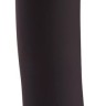 Чёрный вибратор для массажа G-точки Turbo G-Spot - 22,2 см.