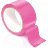 Розовая самоклеящаяся лента для связывания Pleasure Tape - 10,6 м.