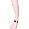 Нежно-розовый вибратор Sinjoys CAT Coco - 21,3 см.