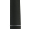 Чёрная удлинённая вибропуля Power Bullet Black - 8,3 см.