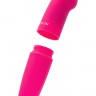 Розовый мини-вибратор Juice - 12 см.