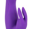 Фиолетовый силиконовый вибратор типа rabbit Pure Lilac Vibes Rabbit - 18 см.