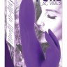 Фиолетовый силиконовый вибратор типа rabbit Pure Lilac Vibes Rabbit - 18 см.