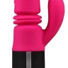 Ярко-розовый вибростимулятор-кролик для зоны G Pink Punch - 28,1 см.