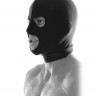 Черная маска на голову Spandex Hood