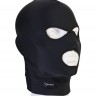 Черная маска на голову Spandex Hood