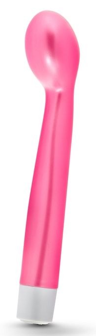 Розовый вибратор G Slim Rechargeable - 18 см. 