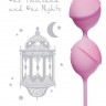 Розовые вагинальные шарики One Thousand and One Nights