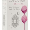 Розовые вагинальные шарики One Thousand and One Nights