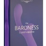 Фиолетовый вибратор The Baroness G-spot Vibrator - 19,5 см.