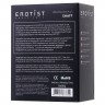 Чёрная анальная мини-вибровтулка Erotist Shaft - 7 см.