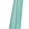 Зеленый вибратор G Slim Rechargeable - 18 см. 